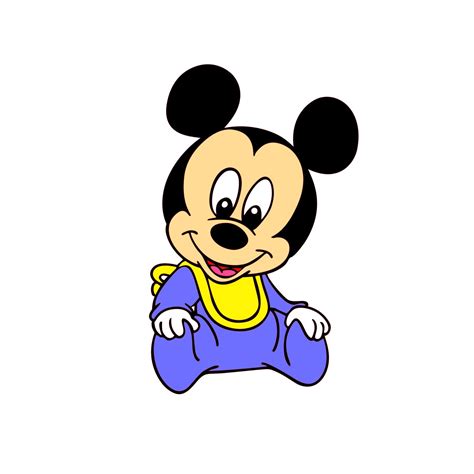 Baby Mickey Mouse Svg 288 Best Quality File
