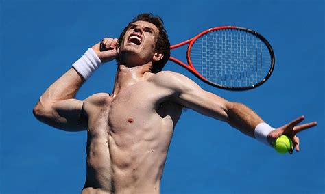 andy murray pictures show added muscle ahead of australian open 2013 daily mail online