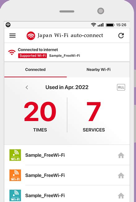 Japan Wi Fi Auto Connect フリーwi Fi自動接続アプリ