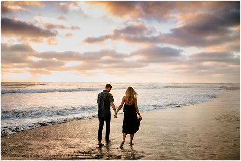 epic sunset beach engagement session in san diego california by ashtyn nicole photography