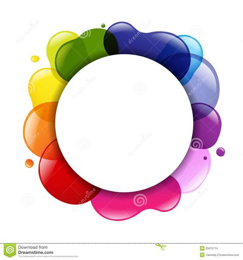 Dialog Balloon And Color Stock Images - Image: 25675714