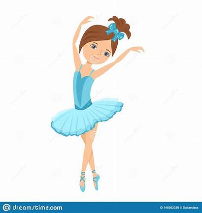 Ballerina Cartoon Dancing She Kuku Chesca Efya