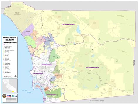 San Diego Zip Code Map