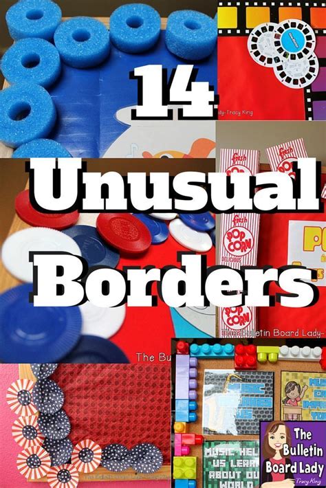 The combination of the timeless black and white, and the bold beautiful colors is truly stunning. 14 Unusual and Incredibly Fabulous Bulletin Board Borders ...