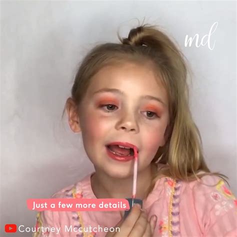Cute Little Girl Makeup Tutorial Video Little Girls Makeup Cute