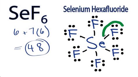 Sef6 Lewis Structure How To Draw The Lewis Structure For Selenium