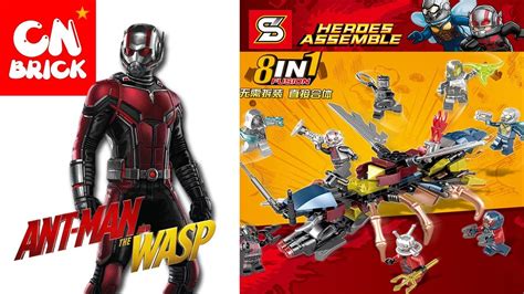 Quantumania star michelle pfeiffer appears to confirm that the highly anticipated threequel is coming. 8 BOXES SET LEGO Ant-Man And The Wasp SY 1123 Unofficial ...