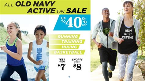Manage all your bills, get payment due date reminders and schedule automatic payments from a single app. Old Navy Active Sale