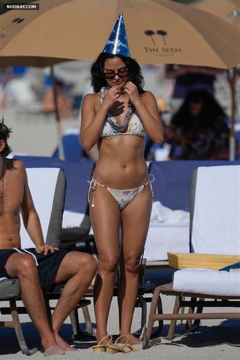 Camila Mendes Naked Bikini At Miami Beach Jan Nudbay My Xxx Hot Girl