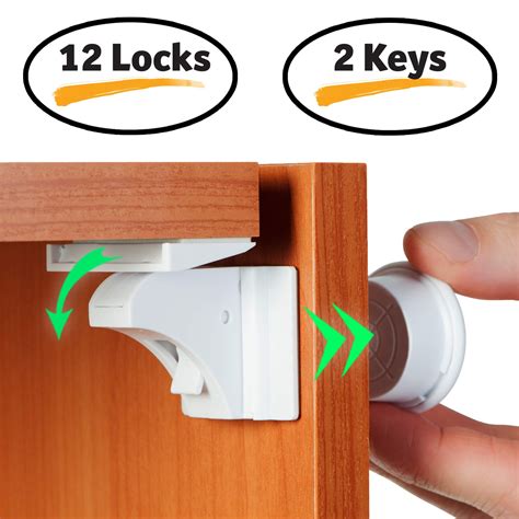 Check spelling or type a new query. Baby Proofing Magnetic Cabinet Lock Set Child Safety Locks ...