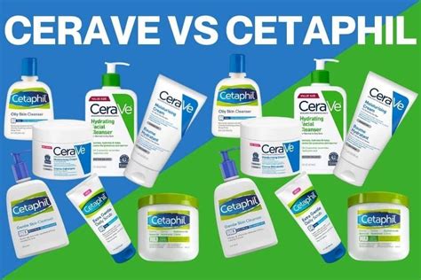Cerave Vs Cetaphil Whats The Difference And Which Is Best 2022