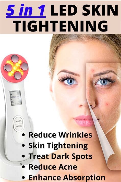 5 In 1 Led Skin Tightening Treat All Your Skin Problems With A Single