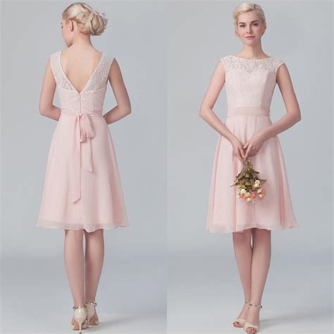 Short Blush Pink Bridesmaid Dresses Budget Bridesmaid Uk Shopping