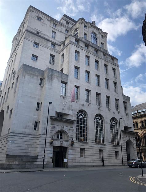 Hotel Gotham Manchester Designed By Edwin Lutyens In 1928 Building