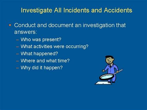 Accident Investigation Basic How To Do Investigate Workplace