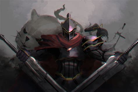 Wallpaper Overlord Anime Ainz Ooal Gown Gamma Narberal Hamsuke