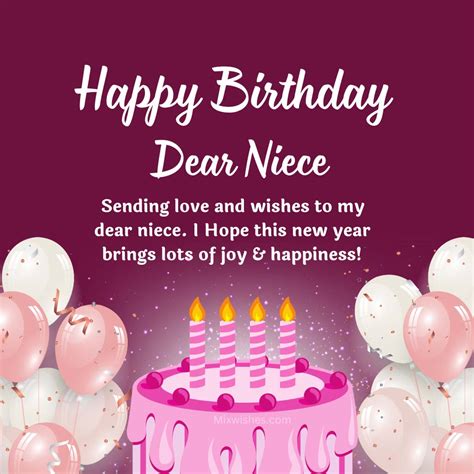 50 Heartfelt Birthday Wishes For Niece Greetings And Images