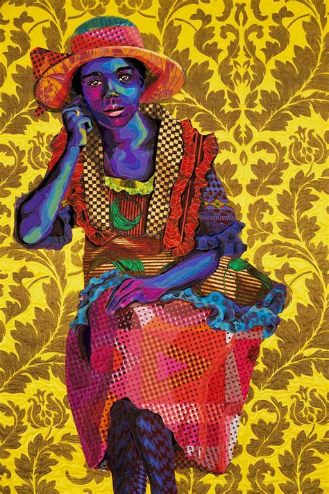 Bisa Butlers Colorful Quilted Portraits Of Black Americans