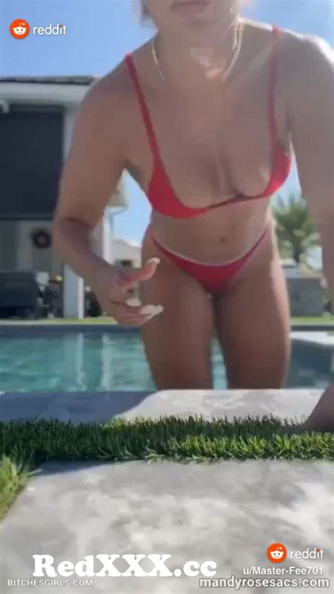 Mandy Rose N Ude In Pool Very Hot XXX Nudes
