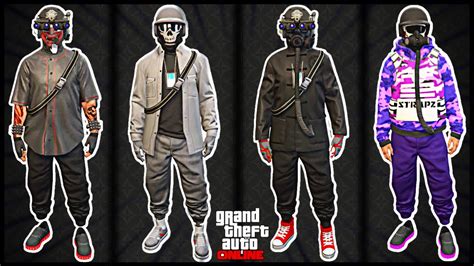 Exclusivo Gta 5 Online 4 Trajes Tryhard Feito Na SessÃo PÚblica