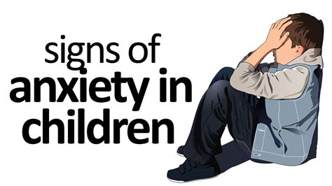 Signs And Symptoms Of Anxiety In Children Youtube