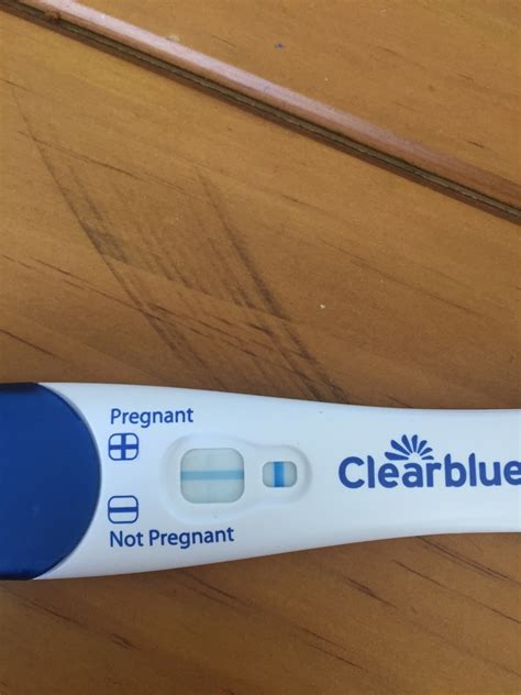 The best pregnancy test is accurate, affordable, and easy to use. Very faint positive line on clear blue test