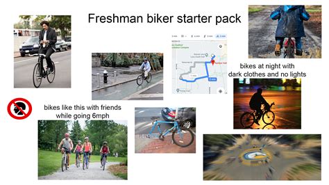 Freshman Biker Starter Pack Rucdavis