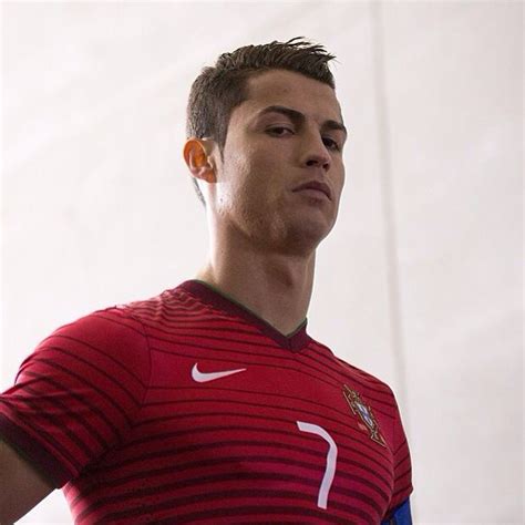 Cristiano Ronaldo In The New Jersey For Portugals National Football