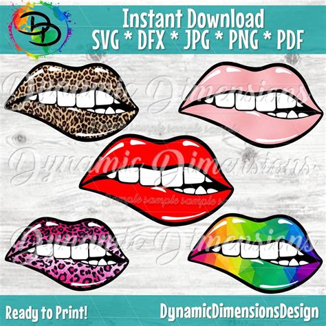 Free Free 197 Dripping Lips Free Biting Lip Svg SVG PNG EPS DXF File