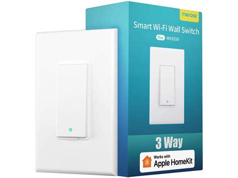 Apple Homekit Meross Mss550hk 3 Way Smart Switch Smart Light Switch