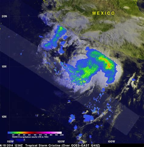 Tropical Storm Cristina Nasa Global Precipitation Measurement Mission