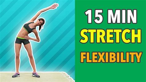 15 Min Stretching Total Body Flexibility And Warm Up YouTube