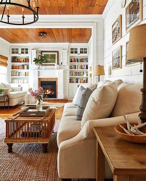 Shop The Look Simply Southern Cottage Living Room Cottage Living