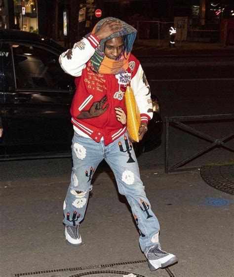 Asap Rocky Outfit From March 1 2022 Whats On The Star