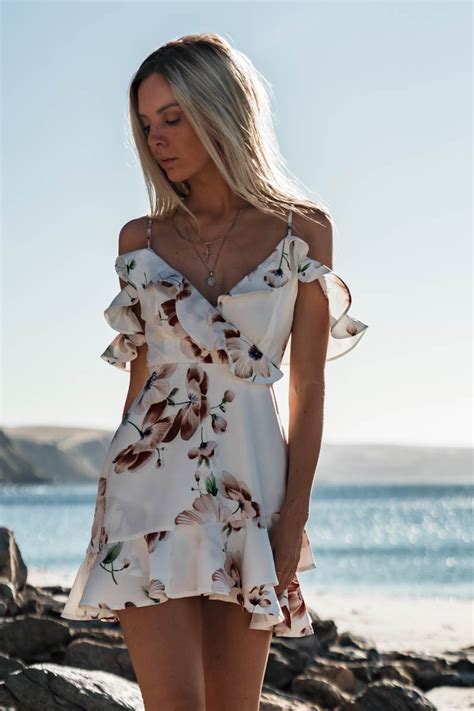 Floral Off Shoulder Boho Chiffon Party Mini Sexy Gagodeal Pretty Dresses Casual Dresses For