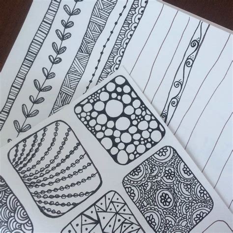 Finding Inspiration For Your Doodles Plus 2 Printable Doodle Pages
