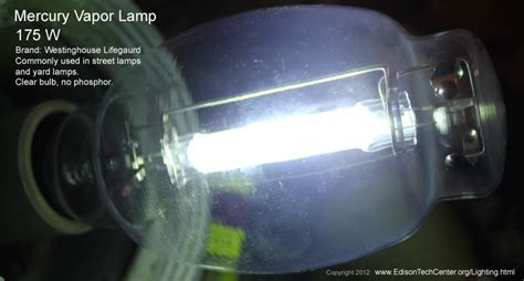 What is mercury vapor lamp : The Mercury Vapor Lamp - How it works & history