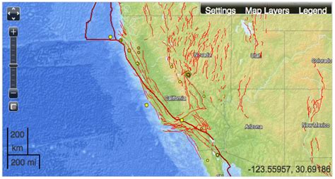 Mapping Fault Lines In Earthquake Maps Musings On Maps