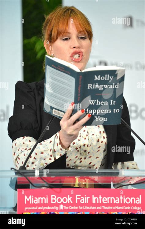 Molly Ringwald Signs Copies Of Her Book When It Happens To You A