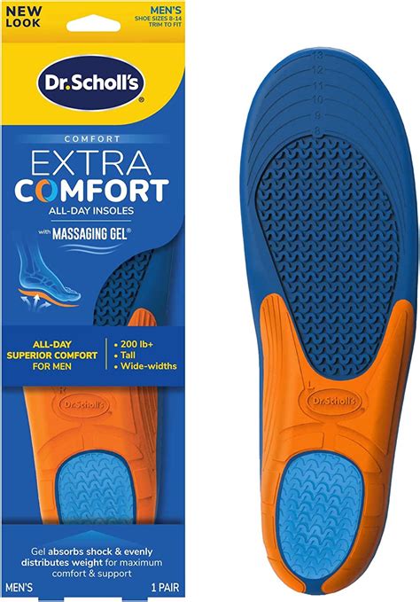 Dr Scholls Extra Support Insoles Superior Shock Absorption And