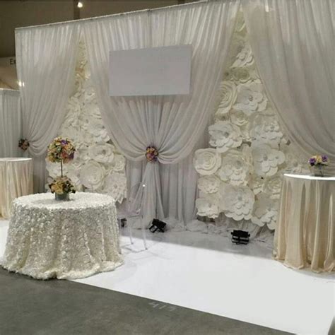 36m Three Big Swags For Wedding Backdrop Curtain Event Party Drapery