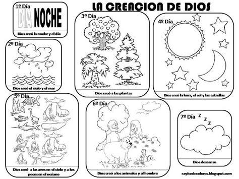 Este es elaño en el que los líderes mundiales finalmente van a pasar un tratado vinculante al cambio climático. La Creacion de Dios-Para Colorear y de Color | Sunday ...