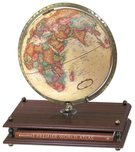 Premier Atlas Desktop World Globe By Replogle Globes Free Shipping