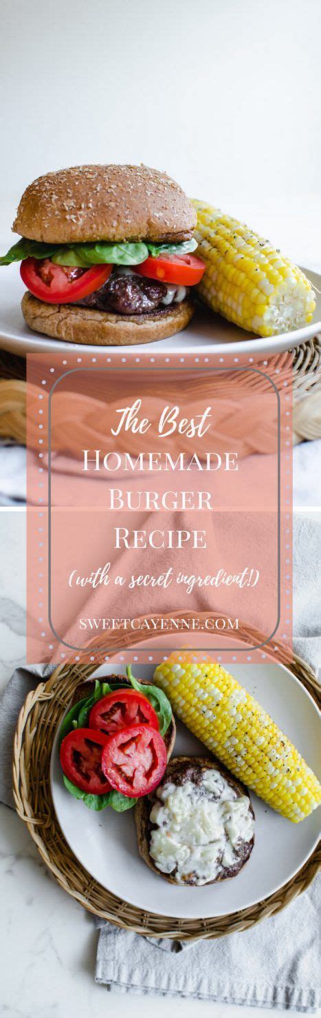 The Secret Ingredient For The Best Homemade Hamburger Recipe Recipe