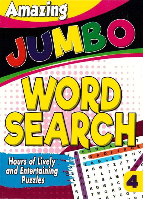 Ages 10 And Above Puzzles And Games Amazing Jumbo Word