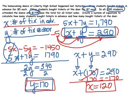 Here is the work for. 33 Systems Of Equations Word Problems Worksheet Algebra 2 - Worksheet Resource Plans