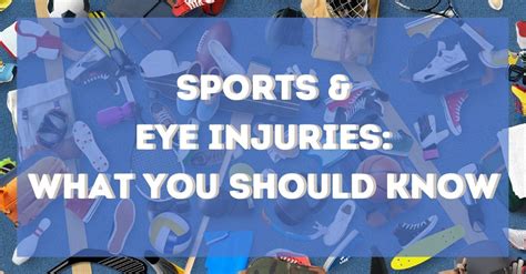 Sports And Eye Injuries