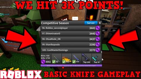 We Hit Competitve Points Roblox Assassin February Comp Season