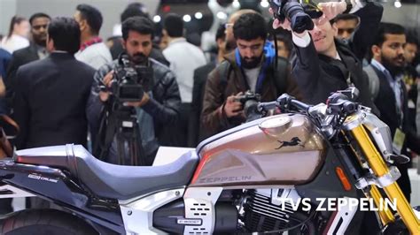 Tvs Motors Unveiled A Brand New Hybrid Motorcycle The Tvs Zeppelin