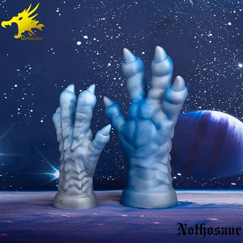 Fantasy Dragon Claw Sex Toys Silicone Huge Artificial Hand Clit Stimulate Large Anal Plug With